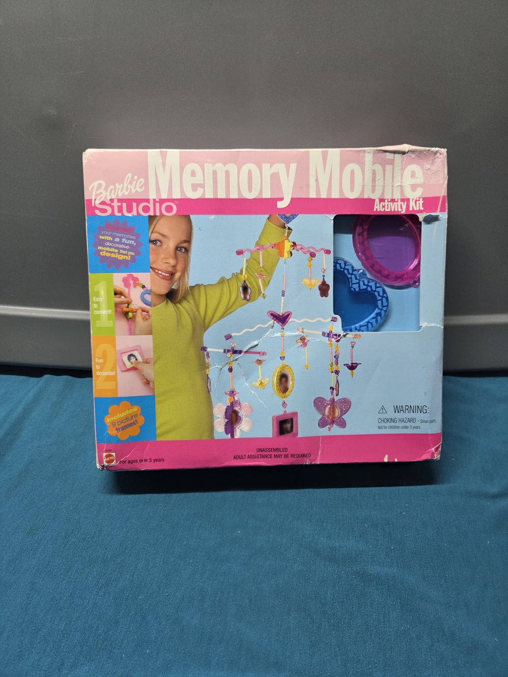 Vintage 2000 Barbie Studio Memory Mobile Activity Kit